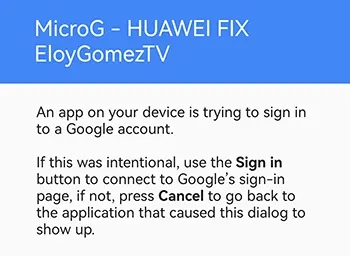 microG点SIGN IN登录谷歌号